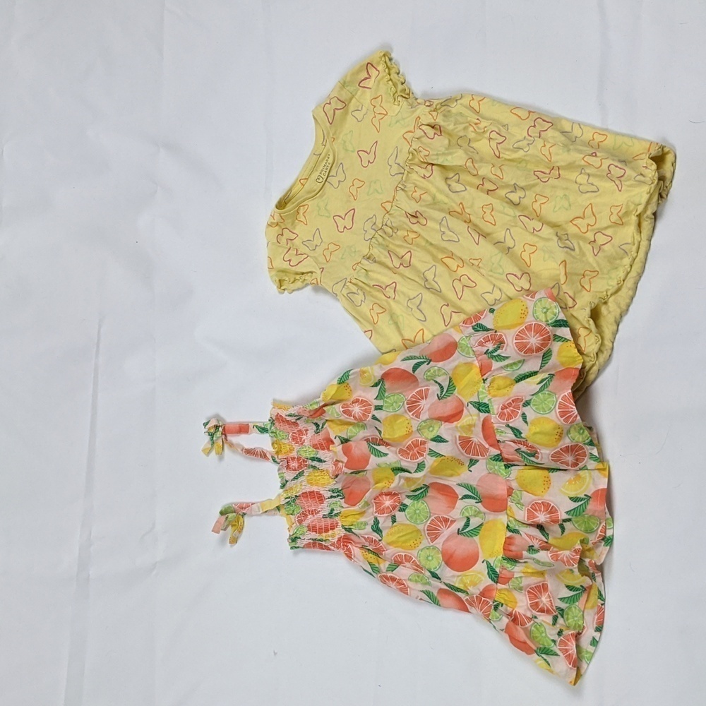 Primark Set of 2  Summer Dresses Size 3-4yrs